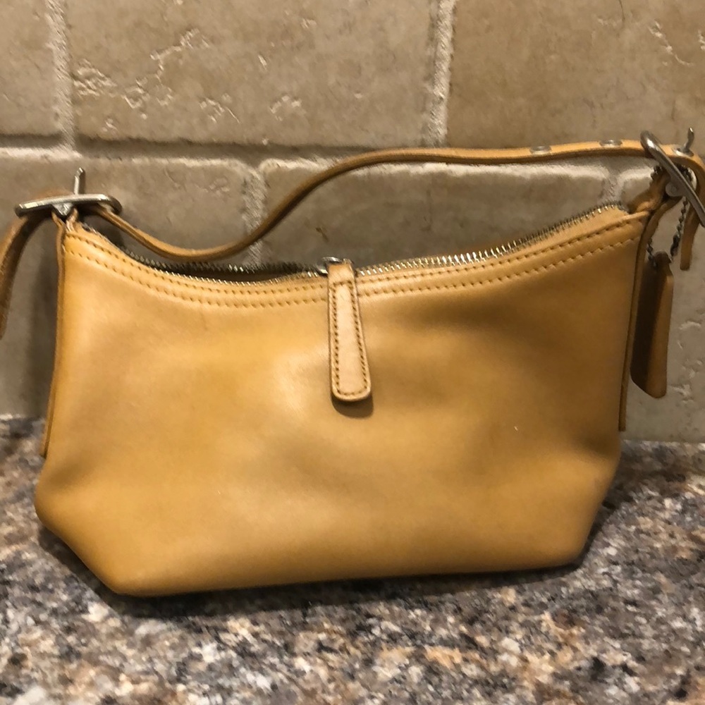 Coach mini bucket bag